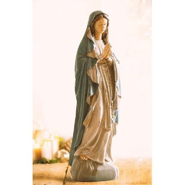 Bild von Statue klein betende Maria, H ca. 35 cm