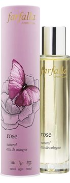 Bild von rose, natural eau de cologne von Farfalla, 50 ml