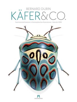 Bild von Durin, Bernard: Käfer & Co. - Fotorealistische Illustrationen Kalender 2025