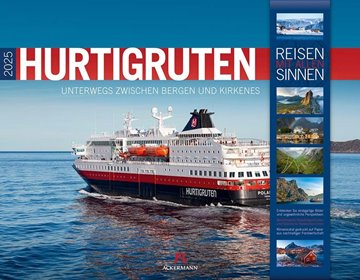 Bild von Ackermann Kunstverlag: Hurtigruten - Unterwegs zwischen Bergen und Kirkenes Kalender 2025