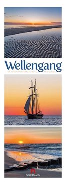 Bild von Ackermann Kunstverlag: Wellengang - Ein Spaziergang entlang der Küste Triplet-Kalender 2025
