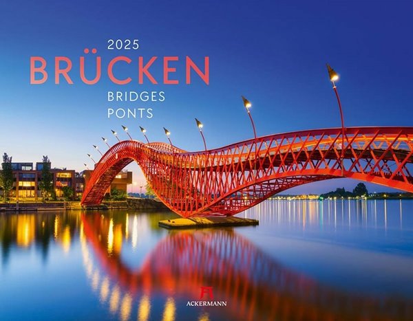 Bild von Ackermann Kunstverlag: Brücken Kalender 2025