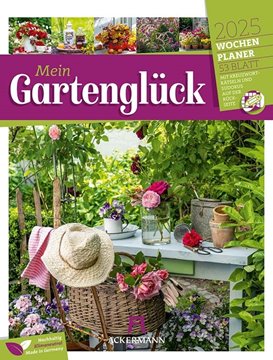 Bild von Ackermann Kunstverlag: Gartenglück - Wochenplaner Kalender 2025