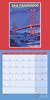 Bild von Ackermann Kunstverlag: Vintage Voyage - Reiseposter - Kalender 2025 - 30x30