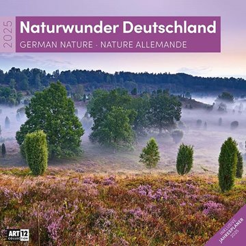 Bild von Ackermann Kunstverlag: Naturwunder Deutschland Kalender 2025 - 30x30