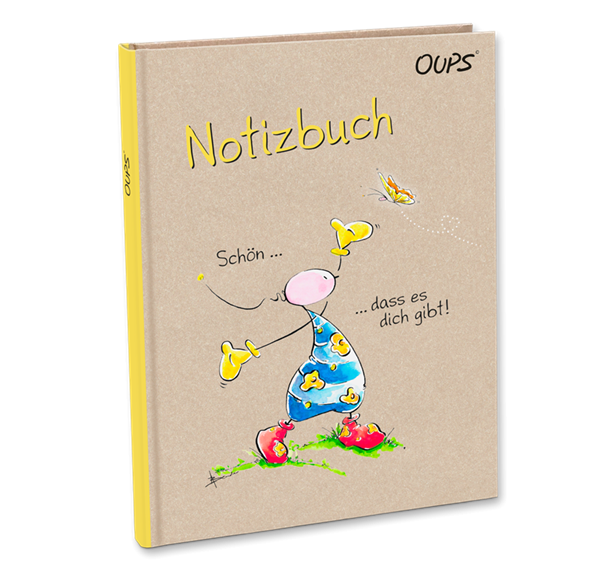 Bild von Hörtenhuber Kurt: Oups Notizbuch - Gelb