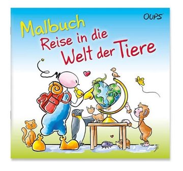 Bild von Hörtenhuber, Kurt: Oups Malbuch - Reise in die Welt der Tiere