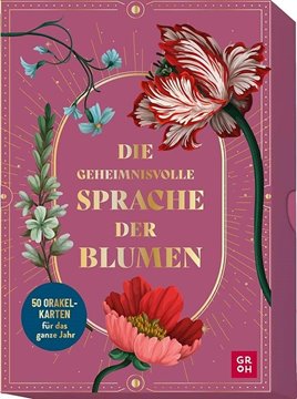 Bild von Groh Verlag (Hrsg.): Die geheimnisvolle Sprache der Blumen - 50 Orakelkarten für das ganze Jahr