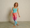 Bild von Yoga Leggings Indian Spirit in mango-pink-blue von The Spirit of OM
