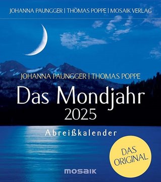 Bild von Paungger, Johanna: Das Mondjahr 2025 - Abreißkalender