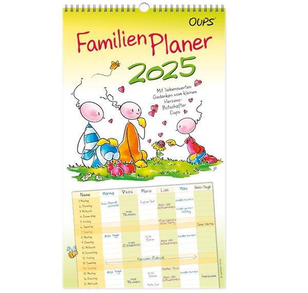 Bild von Hörtenhuber, Kurt: Oups Familienplaner 2025