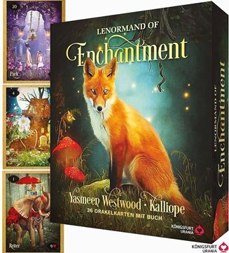 Bild von Kalliope: Lenormand of Enchantment - Zauberhafte Orakelkarten im Fantasy-Style