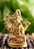Bild von Shiva aus Messing, 8 cm
