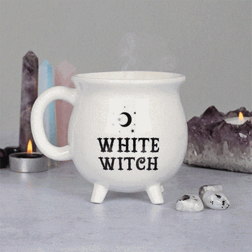 Bild von Hexenkessel-Tasse White Witch