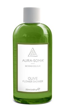 Bild von Flower-Shower Duschgel Olivegrün von Aura-Soma®