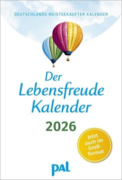 Bild von Wolf, Doris: Der Lebensfreude-Kalender 2026 im Großformat
